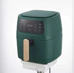 Large-capacity air fryer household touch-screen air fryer full-automatic fryer