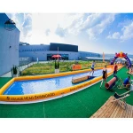 Large inflatable skimpool inflatable pool for skimboard sports inflatable water skimpool for adults
