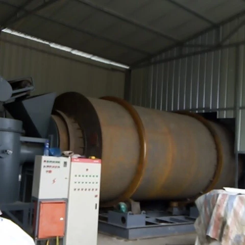 Large sand dryer, 10-30T rotary drum dryer, three drums dryer machine