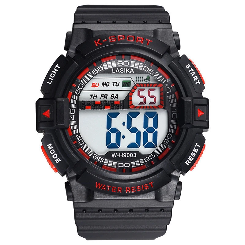 Buy Lasika Wholesale Digital Watch Fashion Analog Digital Alarm Luminous  Clock Outdoor Sport Electronic Watch Led from Shishi Wenhao Electronic  Plastic Co., Ltd., China | Tradewheel.com