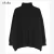 Import Latest Design Popular Knit Pullover Loose Custom High Neck Women Sweater from China