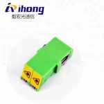 LC fiber optical adapter APC UPC simplex or duplex or quad type