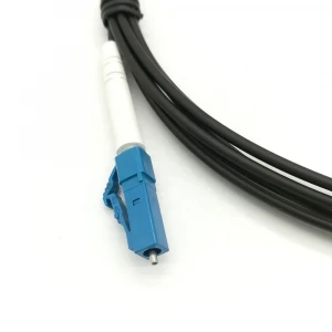 LC plastic fiber optic patch cord