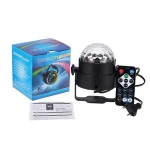 Led Disco Light Stage Lights DJ Disco Ball Sound Activated Laser Projector effect Lamp Light Music Christmas Party Birthday