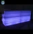 Import LED furniture hot sale rechargeable illuminated RGB glowing coffee table chairs with aluminum base from China