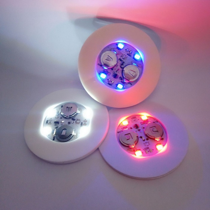 Led Cold Light Sticker Buy Led Light Sticker 60mm 70mm Bottle Coaster 4leds 6leds Whisky Event ...