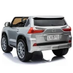 Licensed LX570 electric plastic material car for children four driver design car