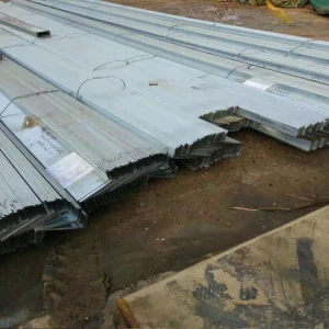 Light Weight Steel Roof Structure Prefabricated Types of Z Perforated Purlin