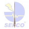 lightning protection system type ESE,S-AT-1560 Rp=97m SEFCO-DAT-Controler Plus