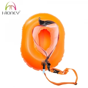 Lightweight PVC Swimming Storage Safety Swim Buoy Floating Dry Bag for Open Water Swimmer