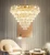 Import Living room chandelier light luxury Nordic style crystal chandelier European style dining room villa stair dining room lamp from China