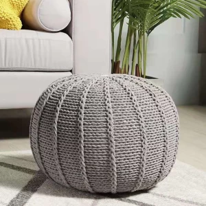 living room furniture sofa New modern Round sofa cotton woven lazy boy soft seat chair