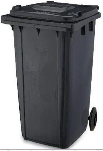 LN-F15029 ESD Black Big Waste bin-240L