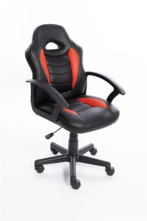 Low-Back Game Chair Swivel Chair PU Racing ChildrenS Computer Chair