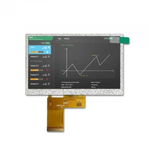 Low cost cheap 480x272 resolution 5 inch lcd panel with RGB interface