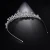 Import LUOTEEMI Luxury Princess Queen Pageant Clear CZ Flower Headband for Bridal Crystal Tiara Crowns Wedding Hair Accessories from China