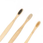 luxury custom logo disposable hotel amenities toothbrush bamboo toothpaste set dental kit