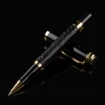 Luxury Gift Pen Set High Quality Dragon Roller ball Pen with Original Case Metal Ballpoint Pens for Christmas Gift