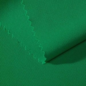 Manufacturer Bird Eye Mesh Fabric 110GSM Polyester Birds Eye Pique Knitted Sportswear Fabric-19