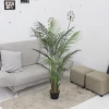 manufacturer decorative indoor and outdoor green bonsai artificial leaves plastic palm tree plants