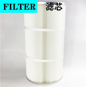 Manufacturer direct industrial equipment dust removal filter cylinder 320*210*600 anti-static dust removal filter core can be re