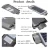 Import Manufacturer slim design outdoor light 60W waterproof integrated solar led street light with sensor from China