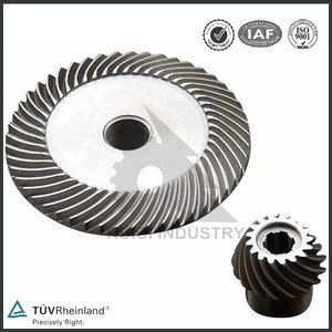 Manufacturer stainless steel straight bevel gear spiral bevel gear
