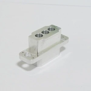 Manufacturers precision work cnc turned aluminum manifolds for audio interface parts