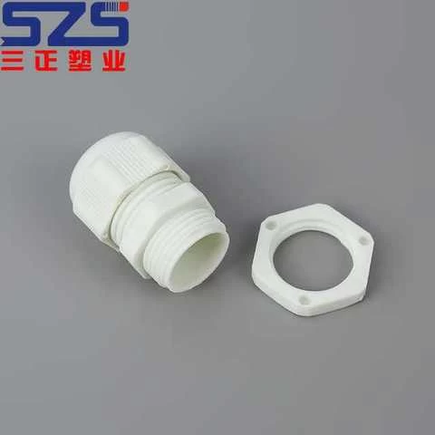 Material plastic metric nylon cable gland split gland for pre-assembled cables