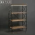 Import Mayco 5-Tier Industrial Style Bookshelf, Wood and Metal Bookcases Furniture from China
