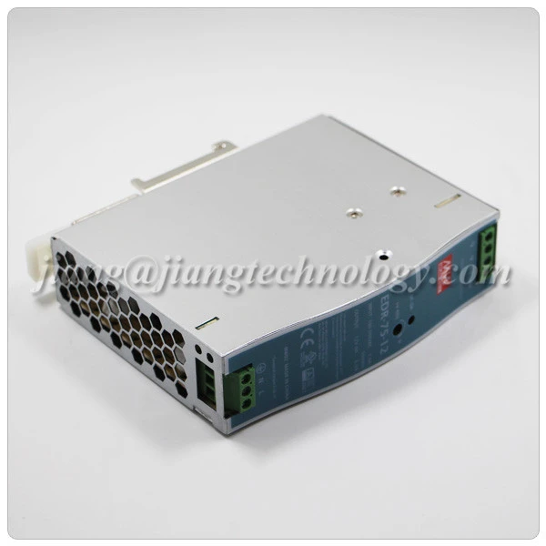 Mean Well EDR-75-12 12V 6.3A 75W DIN Rail Industry Switching LED Power Supply UPS