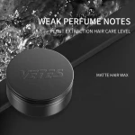 Mens hair styling Water-based washable natural fluffy hair mud hair wax pomade
