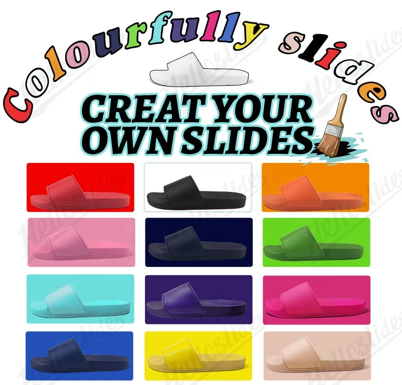 MenS Slippers Sandals Slides Footwear Custom Logo Oem Designer Slides Sandal Slippers Logo Blank Custom Slides Sandals Slipper