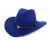 Import Metal bullhead western cowboy top hat cross-border hot autumn and winter woolen jazz hat felt hat from China