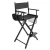 Import Metal Fold Portable Black Makeup Chair Photographic Studio The Crew Director Chair Aluminium Alloy Professional Makeup Chair from China