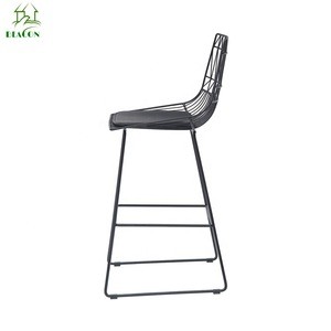 metal frame wire bar chair dining chair cafe chair barstool