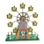 Import Metal Material Wind Up Toy Over The Raninbow Musical Ferris Wheel Holiday Gift from China