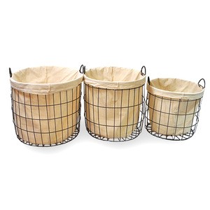 metal wire storage baskets with liners wholesale wire baskets wire storage basket