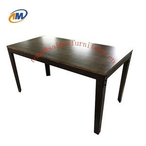 Metal Wooden Chair and Tables Used For Restaurant Bars Tables and Chairs Sets