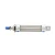 Import MI Series Stainless Steel Standard Air Cylinder Mini Pneumatic Cylinder from China