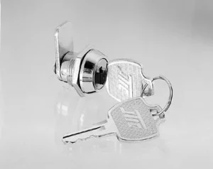 Mid-Size Security Key Cam Lock Zinc Alloy and Brass for Cabinets and Lockers Metal Cylinder Cabinet Lock