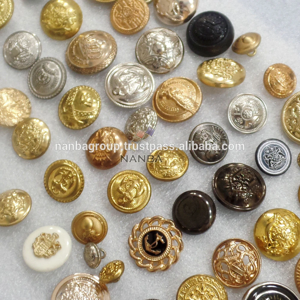 military uniform sewing button