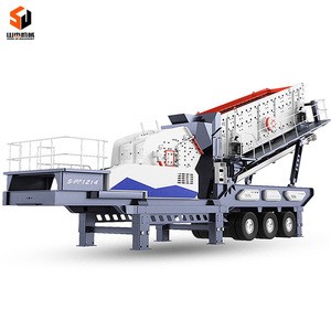 mineral fine mobile concrete crusher machine for sale