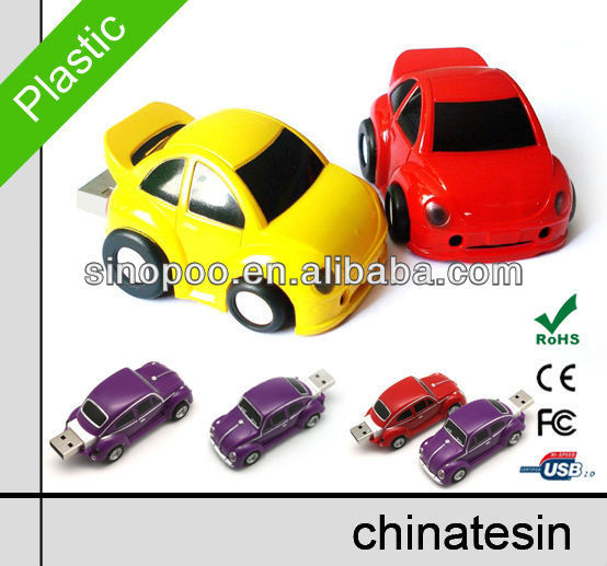 Buy Mini Bus Shape Usb Pendrive, Vw Beetle Usb Flash Drive 1/2/4/8gb ...