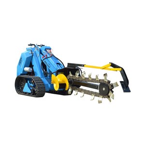 Mini crawel track tractors with excavator ot other attachments ,trehcnher,power rake