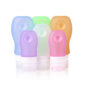 Mini Custom Kit Portable Silicone Squeeze Leakproof Travel Bottle For Shampoo