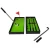 Import Mini Desktop Golf Ball Pen Gift Set with Putting Green, Flag, Golf Clubs Pens &amp; Balls from China