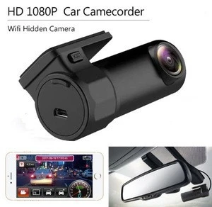 Mini Hidden driving mirror dash borad DVR Wireless Wifi Mini Video HD 1080P Night Vision Car Black Box Camera Recorder