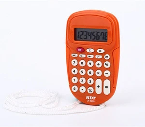 mini holiday gift calculator Key sound pocket calculator LT-823