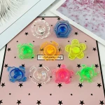 Mini Transparent Gyro Spinning Top Toys